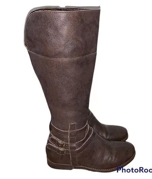 Matisse Brown Leather Blakely Tall Boots thumbnail 1