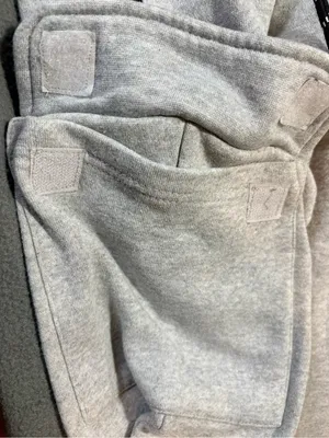 Women's Light Gray Drawstring Jogger Pants Size M thumbnail 8