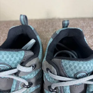 Oboz Luna Low Hiking Shoes Boots Women’s Sz 9 Blue Gray Outdoor Camping Fishing thumbnail 9