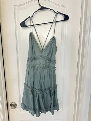 Boutique Dress Green Size M thumbnail 2