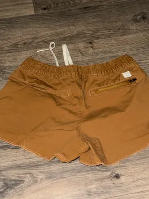 Vuori Women's Drawstring Shorts in Burnt Sienna thumbnail 2