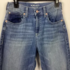 Ariat Boyfriend High Rise Jordana Straight Bombshell Jeans Size 28R thumbnail 3