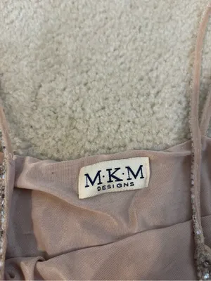 Y2K MKM Designs Beaded Butterfly Tank thumbnail 2