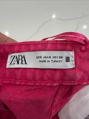 ZARA Girls' Pink Strapless Tube Top thumbnail 3