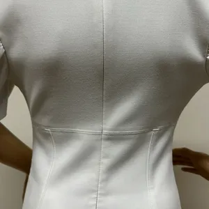 NWOT Likely white puffed short sleeve mini dressy dress fully lined size 6 thumbnail 7