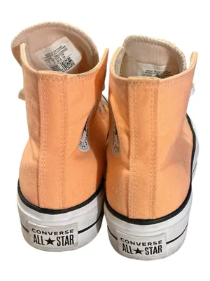 Converse Chuck Taylor All Star Lift Platform High Top Peach Beam Women’s Size 7 thumbnail 4