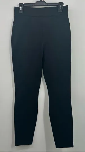 SPANX Perfect Pant Ankle 4-Pocket Womens M Tall Black Ponte 20202T NWOT thumbnail 1