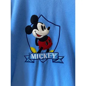 Vintage Disney Mickey Mouse Women's Fleece Pullover Sweater Size S thumbnail 2