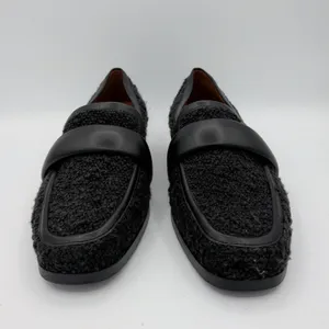 Vionic Mylene Black Boucle Square Toe Loafers‎ Women's Size 10 Slip On Shoes thumbnail 3