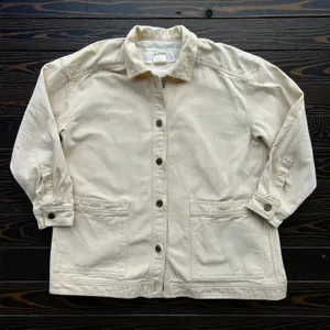 Vintage Escada Yellow Oversized Barn Coat Jacket Utility Size 34 Quiet Luxury thumbnail 12