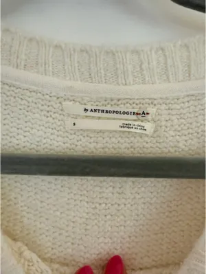 Anthropologie Sweater Vest Wool thumbnail 2