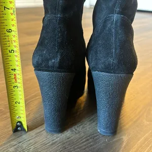 Diane Von Furstenberg Women Jimson Suede Wedge Boho Tribal Fringe Boots‎ Size 7 thumbnail 10