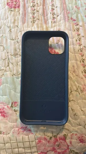 Casely iPhone 11 case with blue phone wallet thumbnail 2