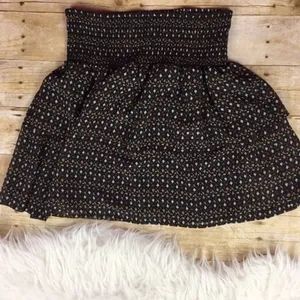 Old Navy Chiffon Leaf Print Tiered Ruffle Mini Skirt‎ thumbnail 7