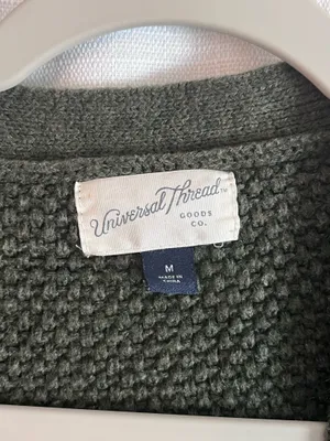 Universal Threads Cardigan Knit Sweater Open thumbnail 2