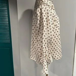 Reiss NWOT Pia Printed Geometric half button up - 2 ($228) thumbnail 13