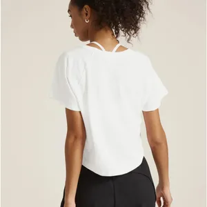 Beyond Yoga Signature High Low Cropped Tee thumbnail 2