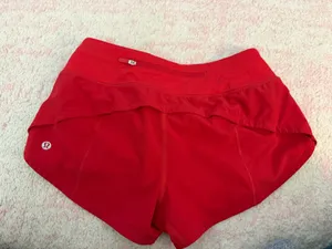 Lululemon Shorts Speed Up 2.5" Mid-Rise red thumbnail 2