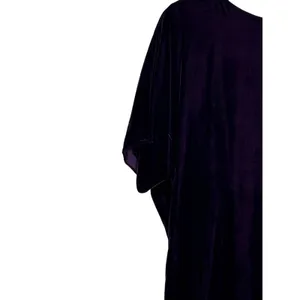 Lauren Ralph Lauren Women Shift Dress Velvet Short Sleeve Keyhole Purple Size 4 thumbnail 4