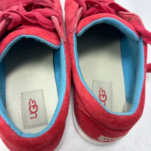 UGG Karine Tango Red (TNGO) Suede Wool Women Sneaker 1015044‎ Size 9 thumbnail 12