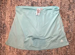 Adidas Mint Green ClimaCool Athletic Tennis Skirt Skort Size M thumbnail 1
