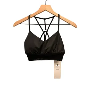 Alo Yoga Lavish Bra Black Xs (2-4) thumbnail 5