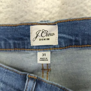 J.Crew High-rise Vintage Straight Leg Jeans Distressed AN018 Women's 31‎ Stretch thumbnail 7