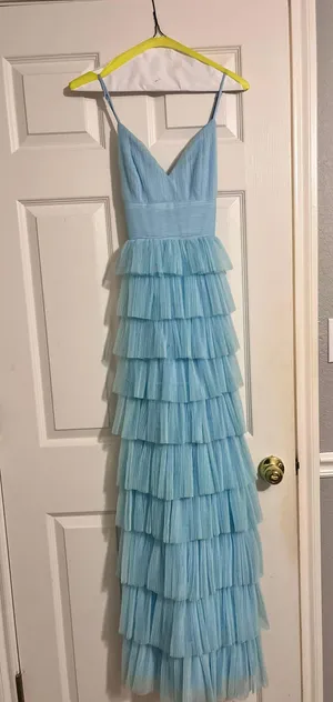 Lulus Mesh Tiered Dress thumbnail 2