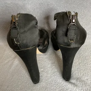 Steven by Steve Madden Haylow Black T-Strap Platform Heels Size 7 thumbnail 5