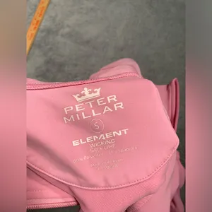 Peter millar element wicking 50+ upf Pink Full-Zip Women's sweatshirt small thumbnail 12
