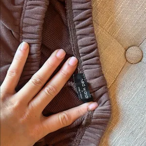 Naked Wardrobe Chocolate Brown Straight Leg Sweats Size Medium thumbnail 4