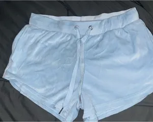 Bebe Shorts Rhinestone Logo Booty thumbnail 1