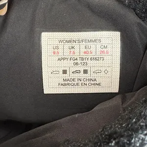 The North Face Nuptse Purna II Winter Boots Black Goose Down Faux Fur Womens 9.5 thumbnail 2