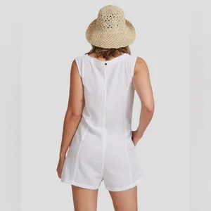 Billabong Breeze Away Playsuit in White Size Small New with tag thumbnail 4