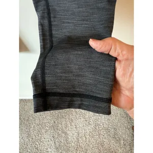 Lululemon Wunder Under High Rise Leggings Womens 6 Heather Black Athleisure thumbnail 3