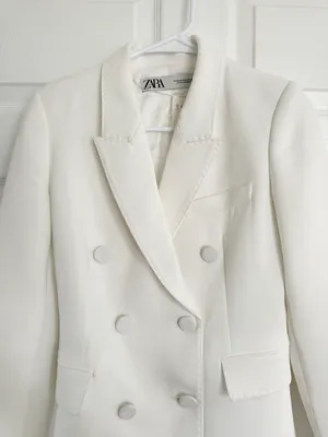 ZARA blazer suit jacket coat casual business office thumbnail 10
