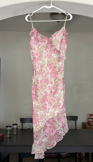 City Triangles pink floral dress thumbnail 1