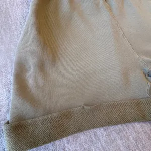 FRAME Pescara Roll‎ Cuff Shorts Womens XS Green Organic Pima Cotton Minimalist thumbnail 8