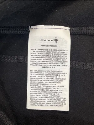 Smartwool women’s classic thermal merino wool base layer bottom legging black L thumbnail 6