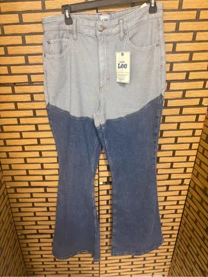 Lee higher club flare leg jeans size 12 thumbnail 2