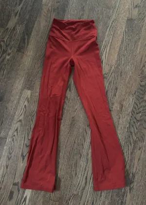 Lululemon Groove SHR Nulu™ Flared Pant * Regular cayenne red high waisted yoga 4 thumbnail 2