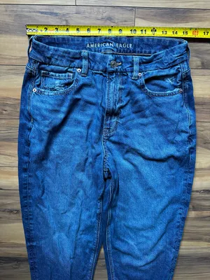 American Eagle Outfitters Blue Relaxed Jeans thumbnail 3