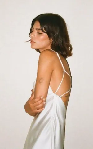 ZARA Dress Mini Satin Lingerie Effect White Wedding Bridal Shower Vacation Summer thumbnail 4