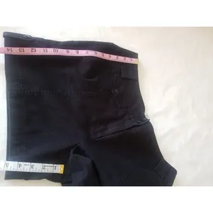 Loft Womens Shorts Size 14 Black Button High Rise Ann Taylor 5" Inseam Cotton thumbnail 11