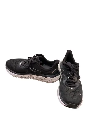 Hoka Arahi 5 wms black white walking running sneakers sz 7B SKU 10-112 thumbnail 2