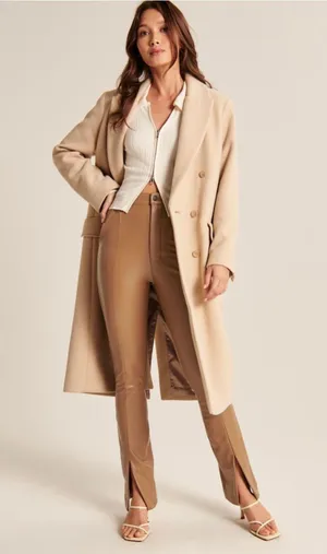 Abercrombie Leather Pants Size 24 thumbnail 2