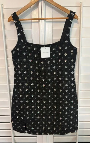 Storia Black And Silver Dress Size‎ Large thumbnail 1
