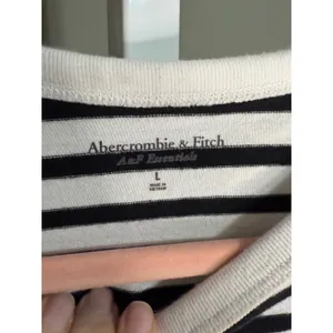 Abercrombie & Fitch Striped Long Sleeve Parisian Chic Indie Top L Coastal French thumbnail 5