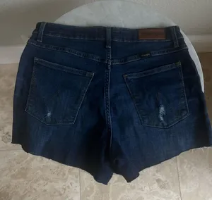 Wrangler Women's Deep Indigo Jean Shorts thumbnail 1