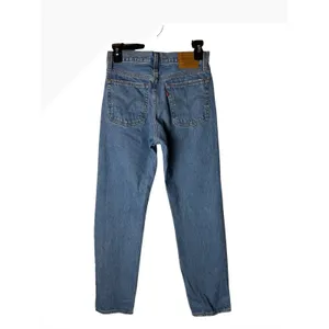 Levis Wedgie Straight Jeans Women 25 Blue Denim High Rise Button Fly Streetwear thumbnail 3